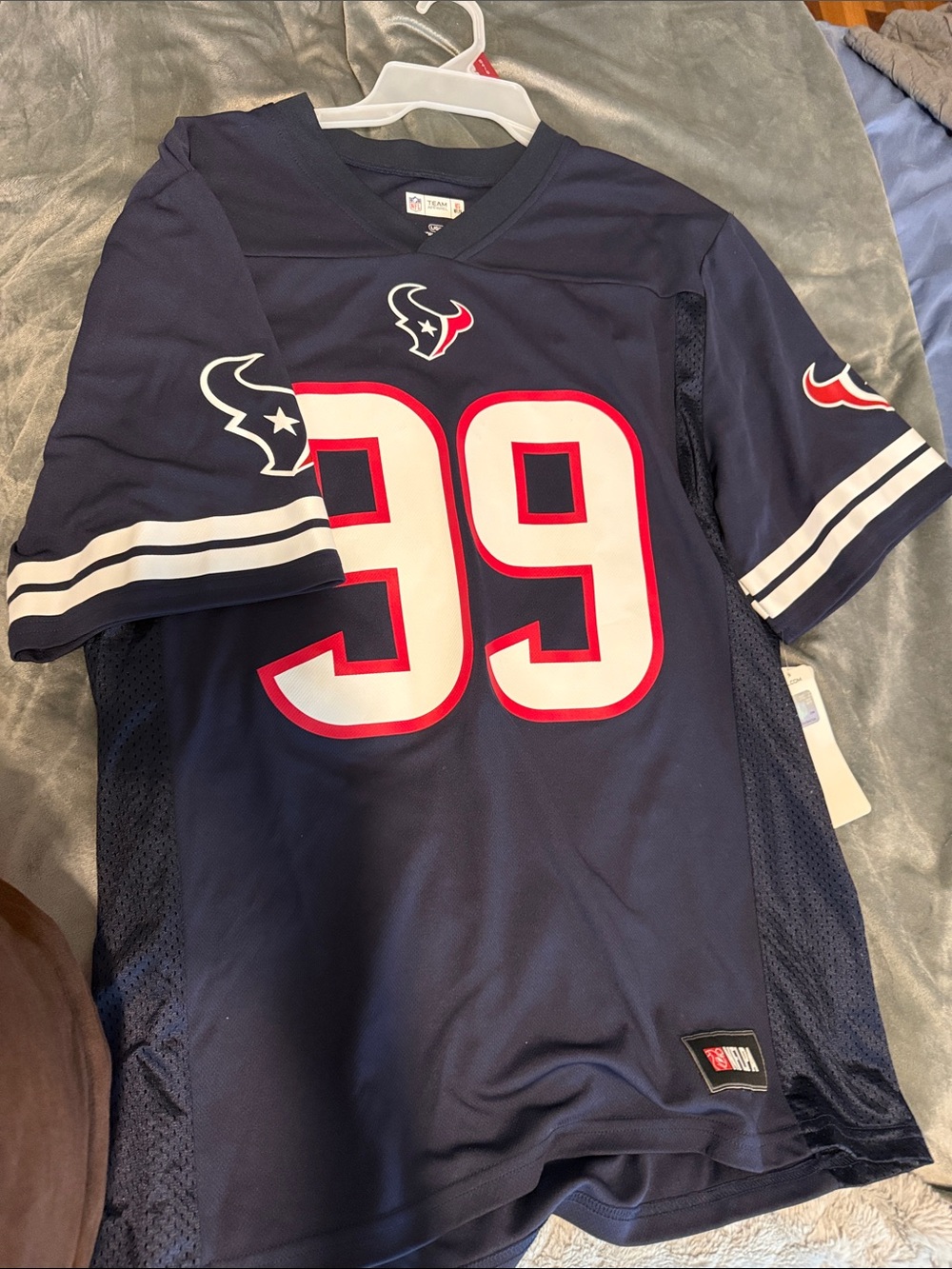 Houston Texans #99 Navy Blue Football Jersey